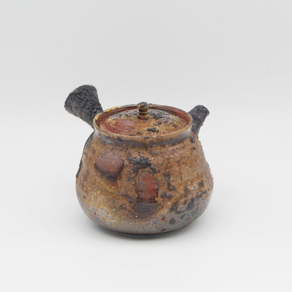 Bizen Yohen Kinsai Kyusu Teapot #241027