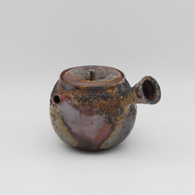 Bizen Yohen Kinsai Kyusu Teapot #241028