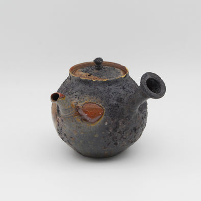 Bizen Yohen Kinsai Kyusu Teapot #241033