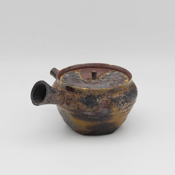 Bizen Yohen Kinsai Kyusu Teapot #241038