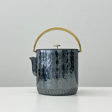 Smoked Brass Water Kettle Zundo Gunmetal