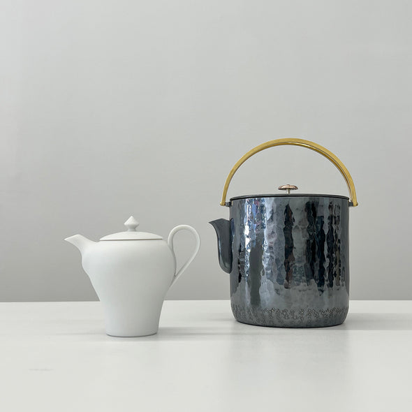 Smoked Brass Water Kettle Zundo Gunmetal