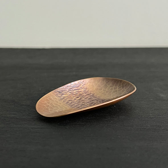 Hand-Hammered Copper Tea Scoops Gozame