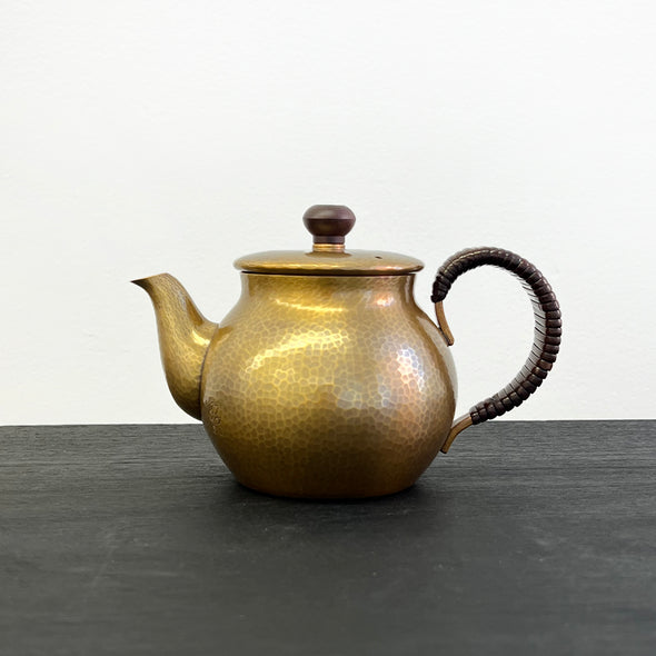 Hand Hammered Copper Teapot 400ml Coppertone