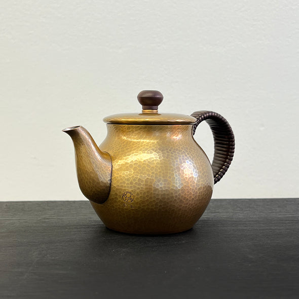 Hand Hammered Copper Teapot 400ml Coppertone