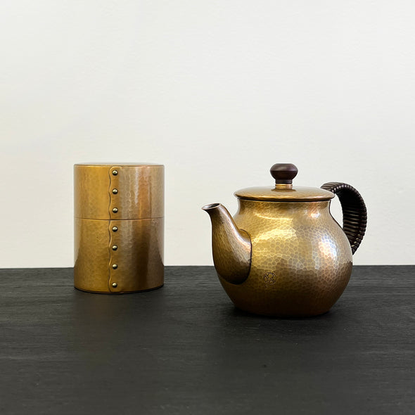 Hand Hammered Copper Teapot 400ml Coppertone