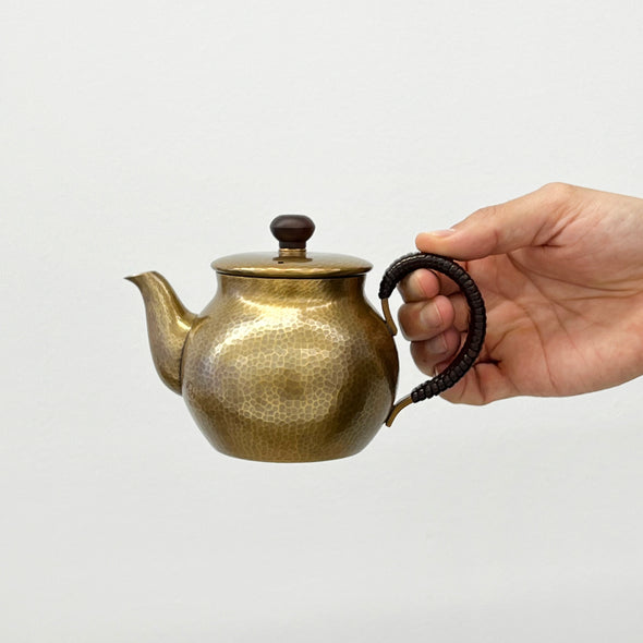 Hand Hammered Copper Teapot 400ml Coppertone