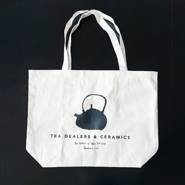 Tea Dealers Large Canvas Tote