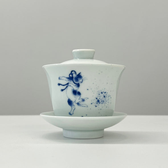 Handpainted Arita Porcelain Gaiwan RAI-67