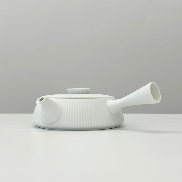 White Blast Shinogi Green Tea Kyusu Teapot