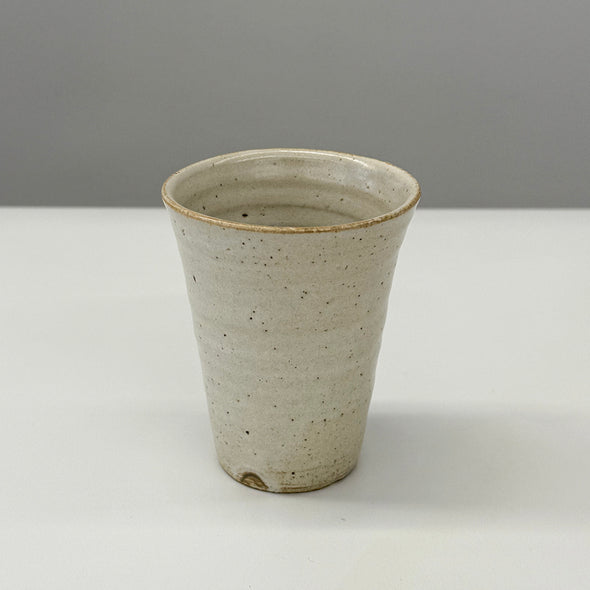 White Glaze Tumbler Teacup R-11V