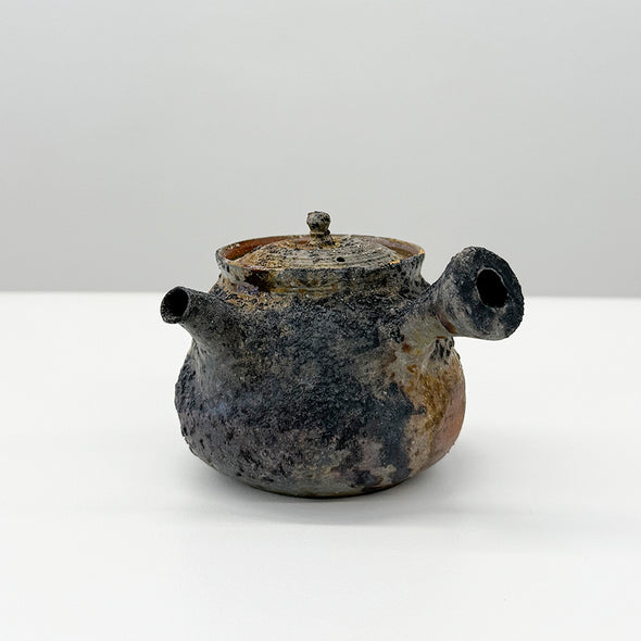 Bizen Yohen Kinsai Kyusu Teapot #241027