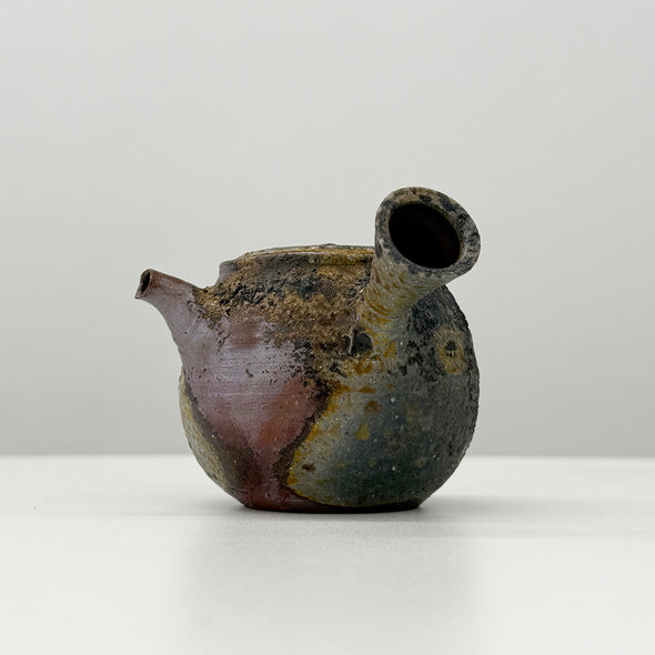 Bizen Yohen Kinsai Kyusu Teapot #241028