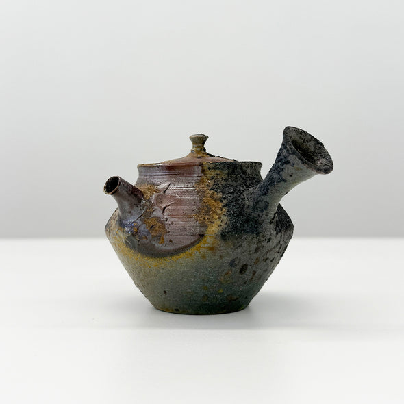 Bizen Yohen Kinsai Kyusu Teapot #241031