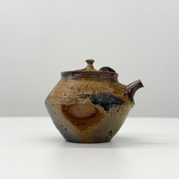 Bizen Yohen Kinsai Kyusu Teapot #241031