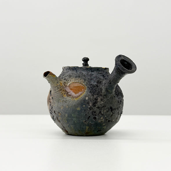 Bizen Yohen Kinsai Kyusu Teapot #241033