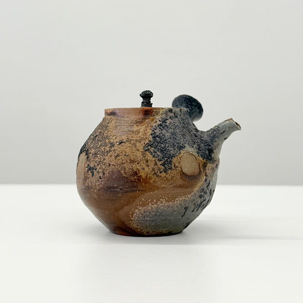 Bizen Yohen Kinsai Kyusu Teapot #241033