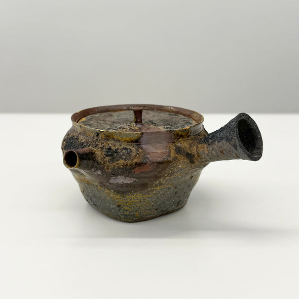 Bizen Yohen Kinsai Kyusu Teapot #241038