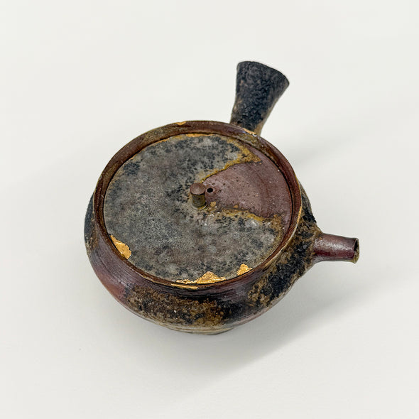 Bizen Yohen Kinsai Kyusu Teapot #241038