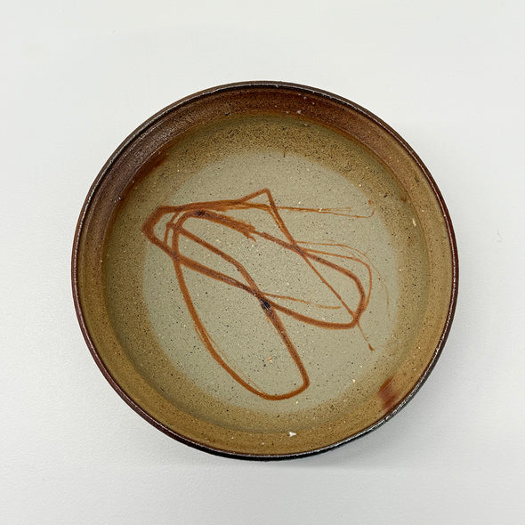 Bizen Rim Plate #18