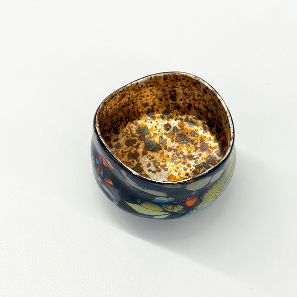 Kinpaku Urushi Glass Cup 17