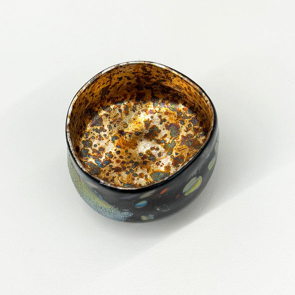 Kinpaku Urushi Glass Cup 17