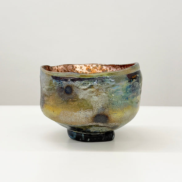 Kinpaku Urushi Glass Chawan 2