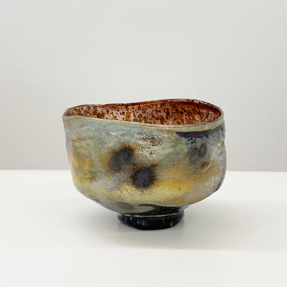 Kinpaku Urushi Glass Chawan 2