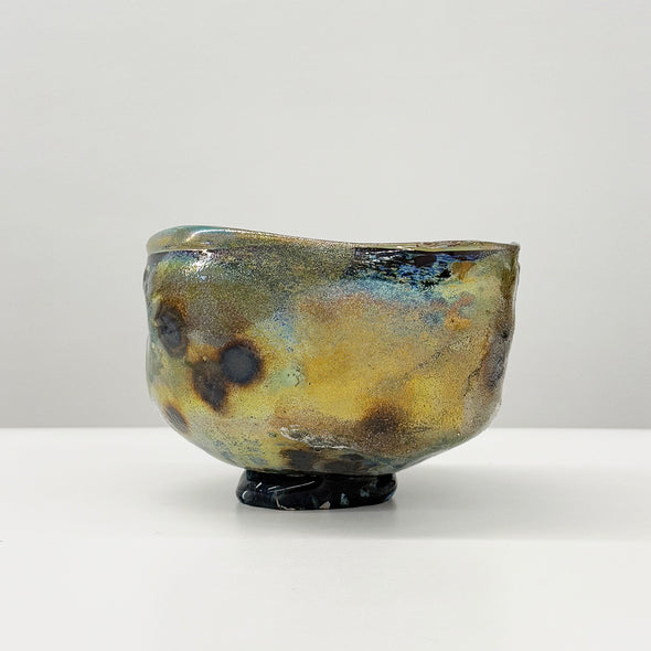 Kinpaku Urushi Glass Chawan 2