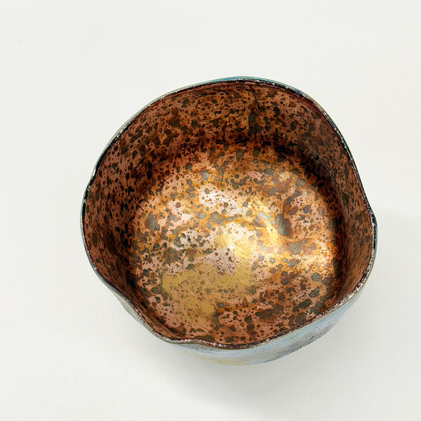 Kinpaku Urushi Glass Chawan 2