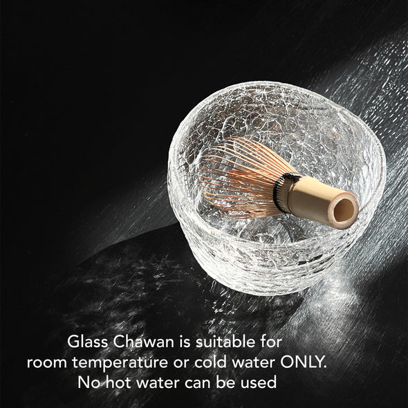 Hiya Glass Chawan Clear