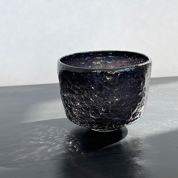 Hiya Glass Chawan Black