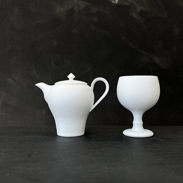 Satin Porcelain Teapot 130ml