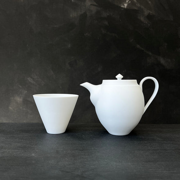 Satin Porcelain Teacup 100ml