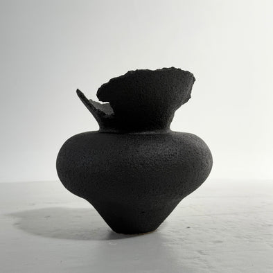 Black Bird Vase Small