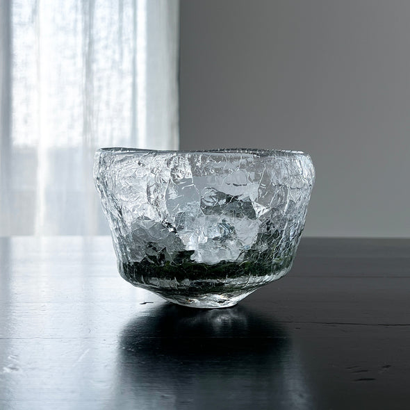 Hiya Glass Chawan Clear