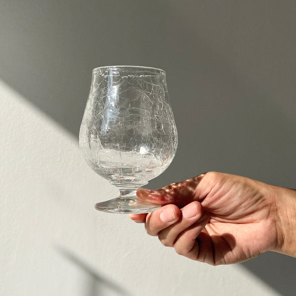 CRACK Glass Goblet 8oz