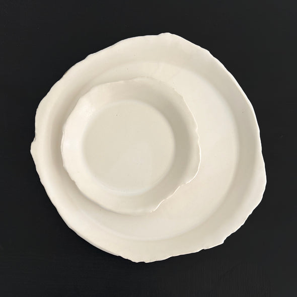 Whitestone Porcelain Dinner Plate 6"