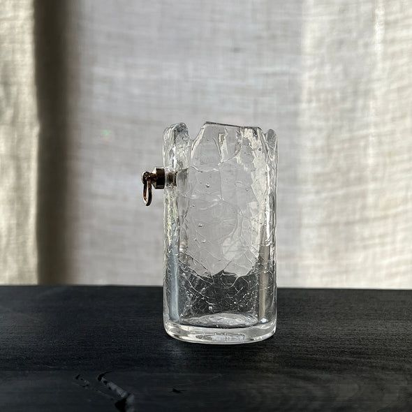 Kotsutsu Hanging Glass Vase E4 Antique