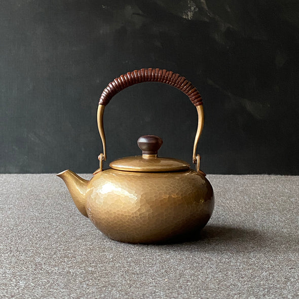 Hand Hammered Copper Teapot 300ml Coppertone