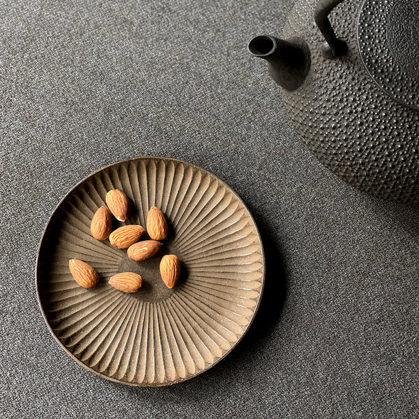 Cast Iron Chrysanthemum Plate